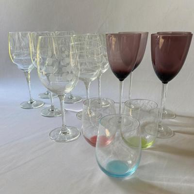 Reidel, Mikasa, Lenox and Bormioli Wine Glasses (G-TF)