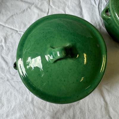 Covered Pottery Baking Dishes by Hull, Williams Sonoma, & More (G-TF)