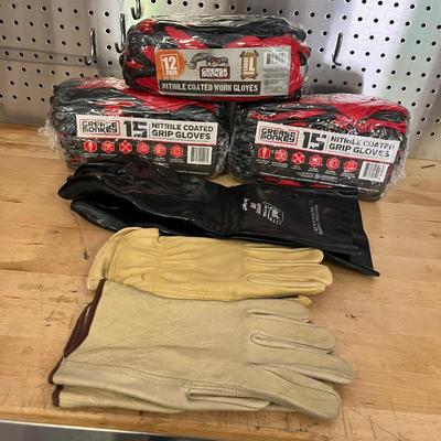 Nitrile Coated Work Gloves & More (G-MG)
