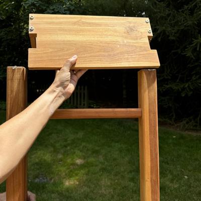 Towel Ladder and Shower Chair by Frontgate (G-TF)