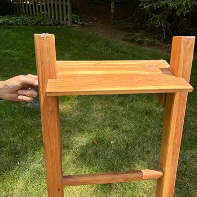 Towel Ladder and Shower Chair by Frontgate (G-TF)