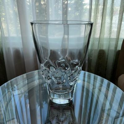 76 TALL GLASS VASE FOR LONG STEM ROSES 12"
