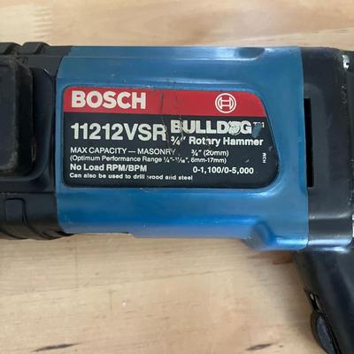 Bosch 3/4 Rotary Hammer Drill With Accessories (G-MG)