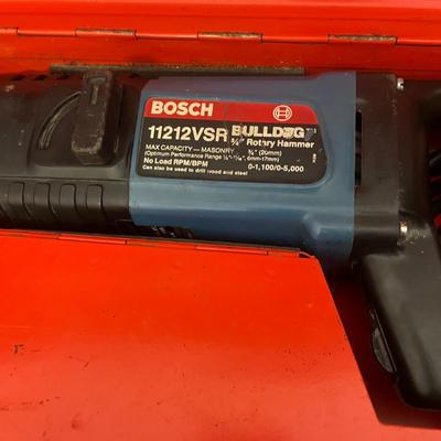 Bosch 3/4 Rotary Hammer Drill With Accessories (G-MG)