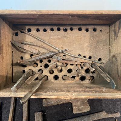 Vintage Leather Working Tools