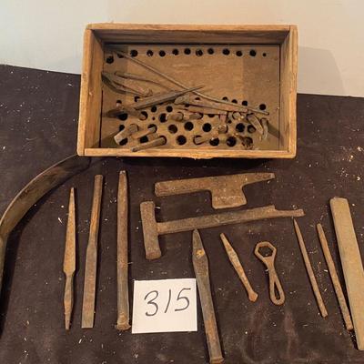 Vintage Leather Working Tools