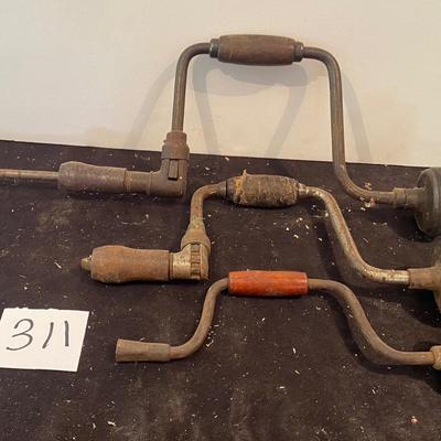 Vintage Hand Drills