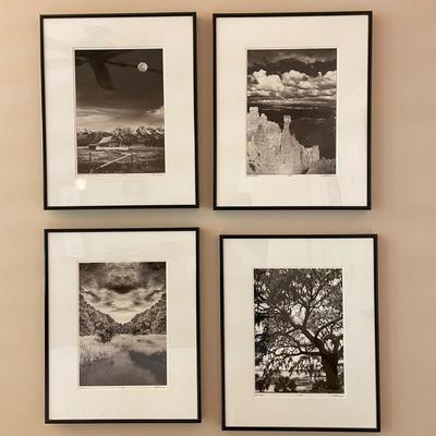 Four Signed & Numbered Scott Henderson Framed Photography Art (GB1-SS)