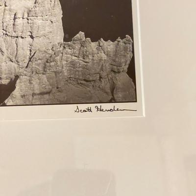 Four Signed & Numbered Scott Henderson Framed Photography Art (GB1-SS)