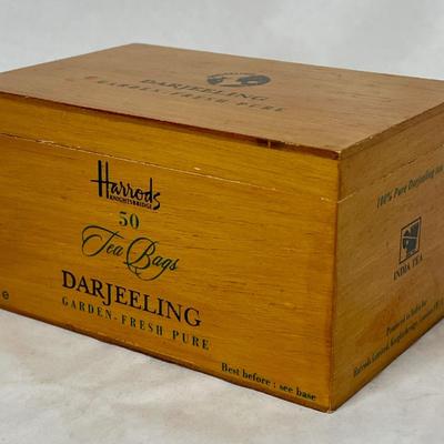 Wooden Tea Box