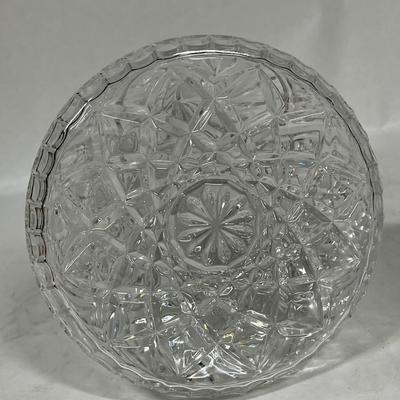 Vintage Bohemian Crystal Decanter Ship's Captain style