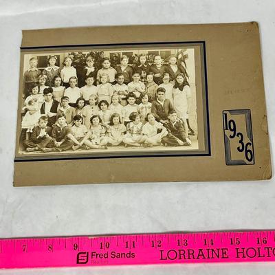 Vintage class photograph