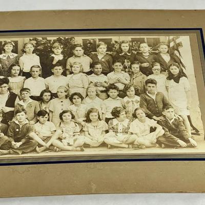 Vintage class photograph