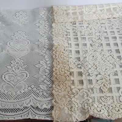 Lot of 4 Table Runners, Appr 40", 50" Long