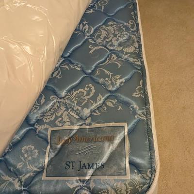 Nice Twin Bed and Bedding