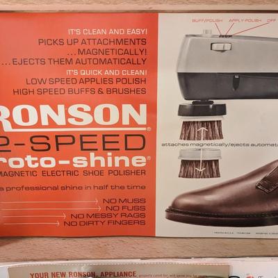 Vintage Ronson 2-Speed Shoe Shine