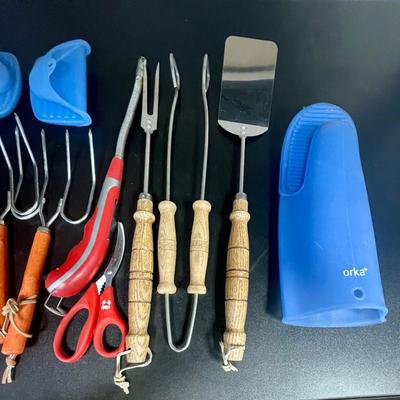 BBQ Barbeque Tool Lot