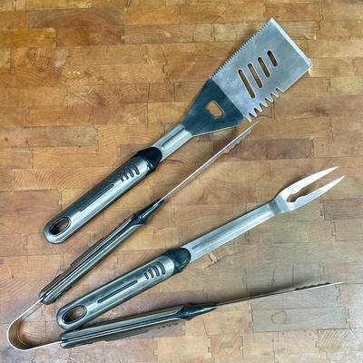 3-Piece Stainless Steel BBQ Tools