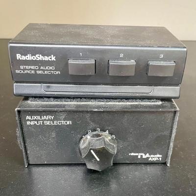 Stereo Audio Source Selector and Audio Input Srlector