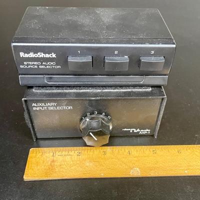 Stereo Audio Source Selector and Audio Input Srlector