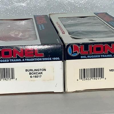 Lot of Two (2) 1987 Lionel Rolling Stock, MIB