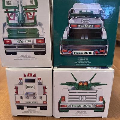 Hess 4-Piece Lot