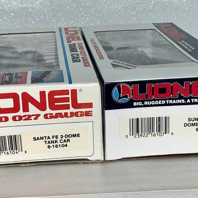 Lot of Two (2) Lionel Tank Cars