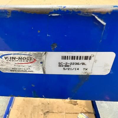 Rolling Commercial re-stock cart