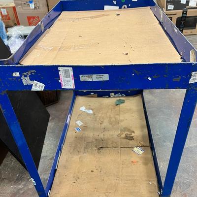 Rolling Commercial re-stock cart
