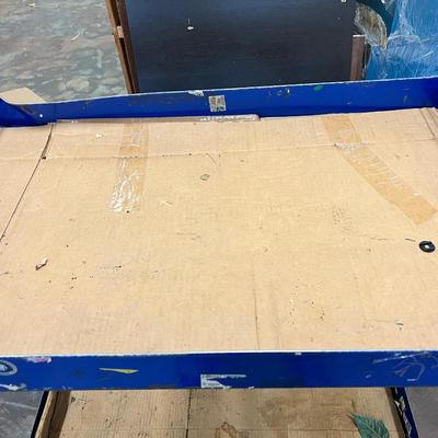 Rolling Commercial re-stock cart