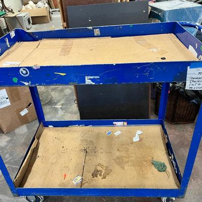 Rolling Commercial re-stock cart