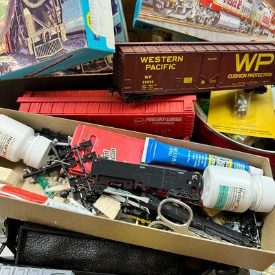 HO Railroad , trains, and good cooler