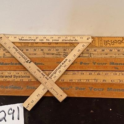 Vintage Yardsticks