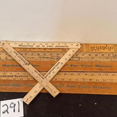 Vintage Yardsticks