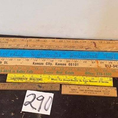 Vintage Yardsticks