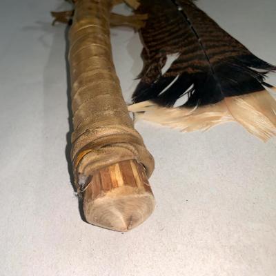 Native American Style Obsidian Axe/Tomahawk