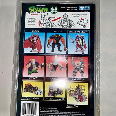 1994 Spawn Clown Figure by Todd Toys