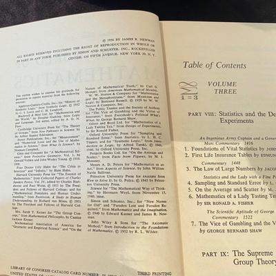 Vintage The World of Mathematics