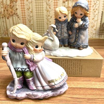 104 BERGSMA FIGURINES POWER OF LOVE & SERENITY PRAYER