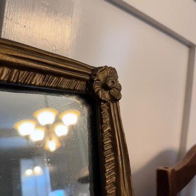 Vintage Large Hanging Mirror