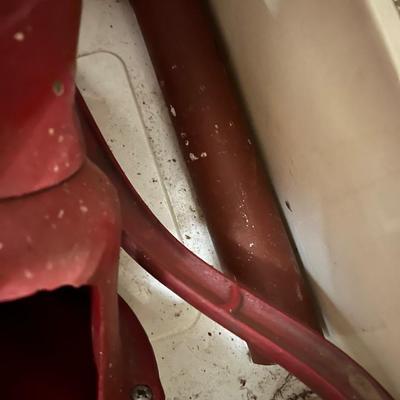 Red Cast Iron Hand Water Pump