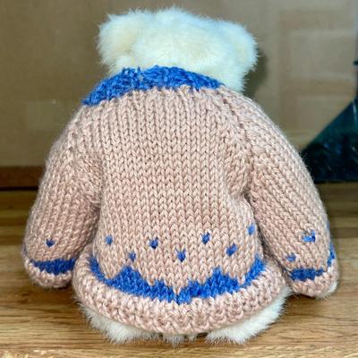 123 TAGGED GREEN MOUNTAIN BEAR "BOLTON" MARY AYERS MOHAIR