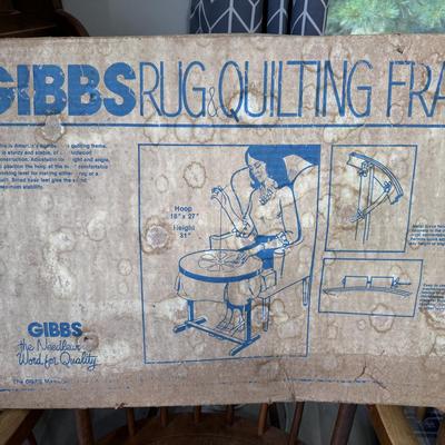 Gibbs Rug and Quilting Frame