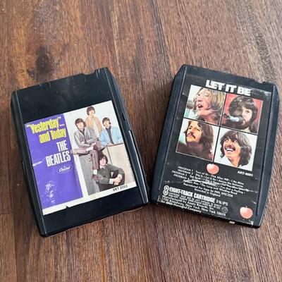 2 Beatles 8 Track Tapes