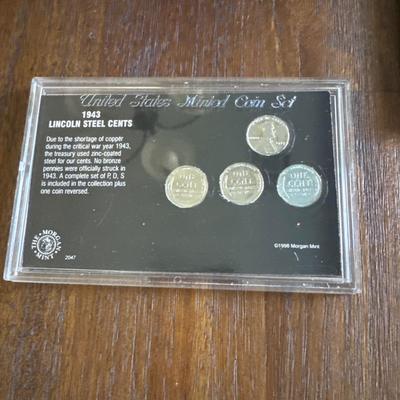 1943 Lincoln Steel Pennies