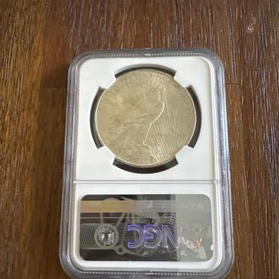 1923 D Peace Dollar
