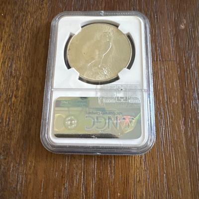 1923 D Peace Dollar