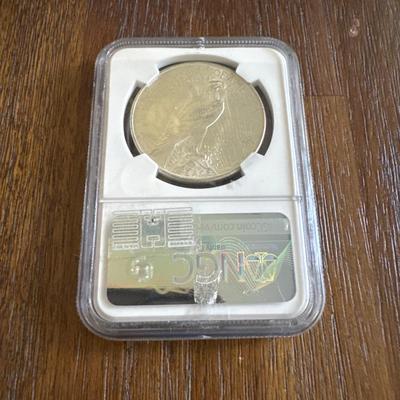 1923 D Peace Dollar