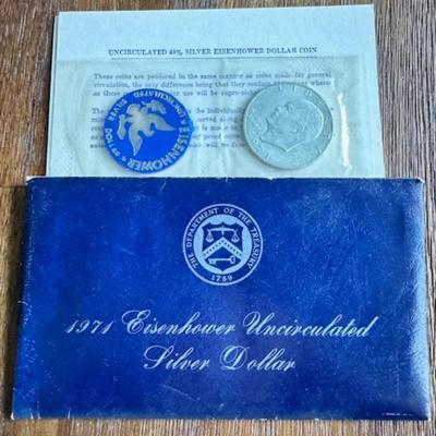 1971 Eisenhower Unc. Coin