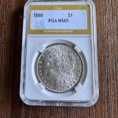 1888 Morgan Silver Dollar